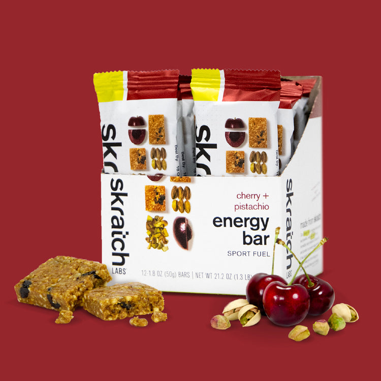 Energy Bar Sport Fuel - 12 Pack, Cherry + Pistachio