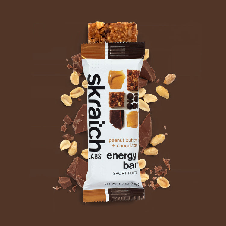 Energy Bar Sport Fuel - Single Serving, Peanut Butter + Chocolate
