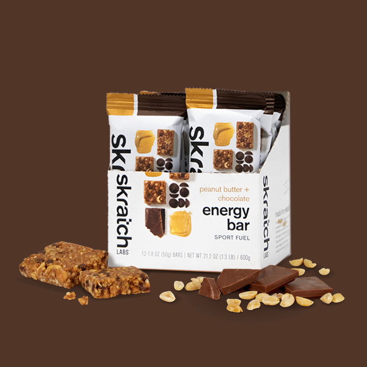 Energy Bar Sport Fuel - 12 Pack, Peanut Butter + Chocolate