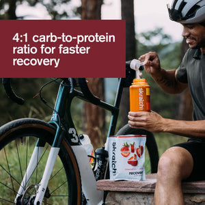 Recovery Sport Drink Mix - Resealable Bag - 12 Serving, Strawberries + Cream