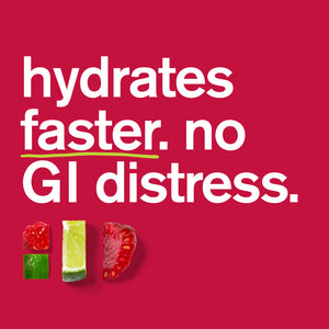 Hydration Sport Drink Mix, Resealable Bag - 20 serving, Raspberry Limeade (50mg Caffeine)