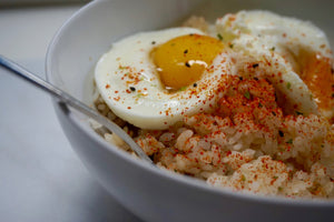 Recipe: Rice + Eggs