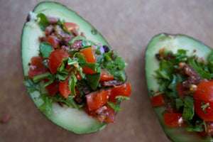 BLT Stuffed Avocados