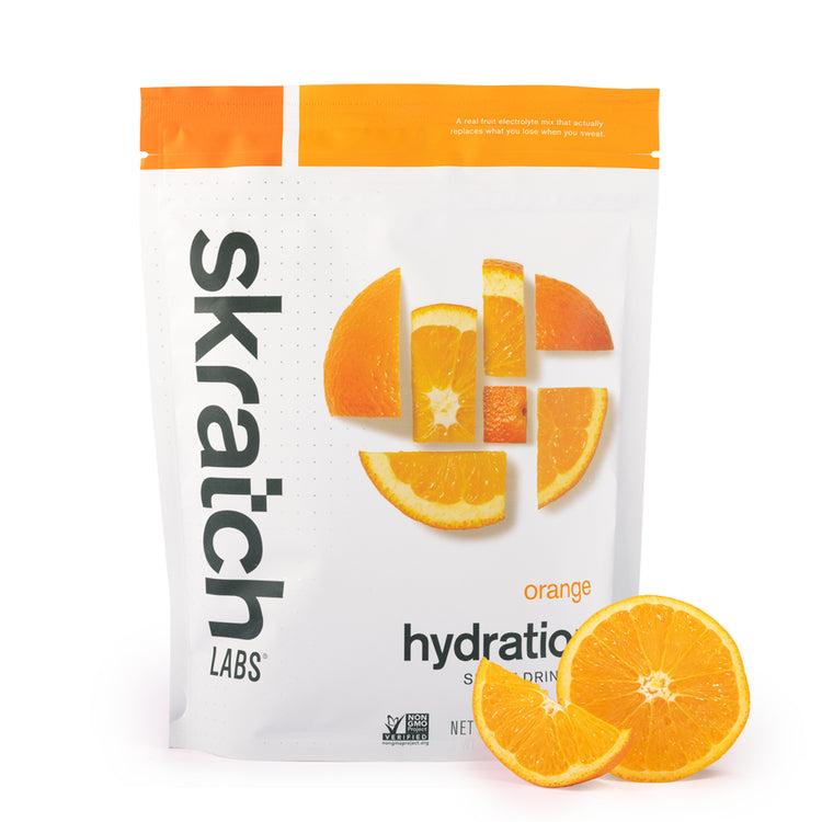 Hydration Sport Drink Mix - Resealable Bag - 20 serving, Orange