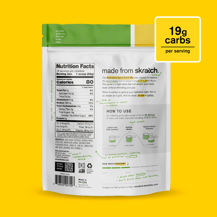 Hydration Sport Drink Mix - sku:SDM-LL-440g