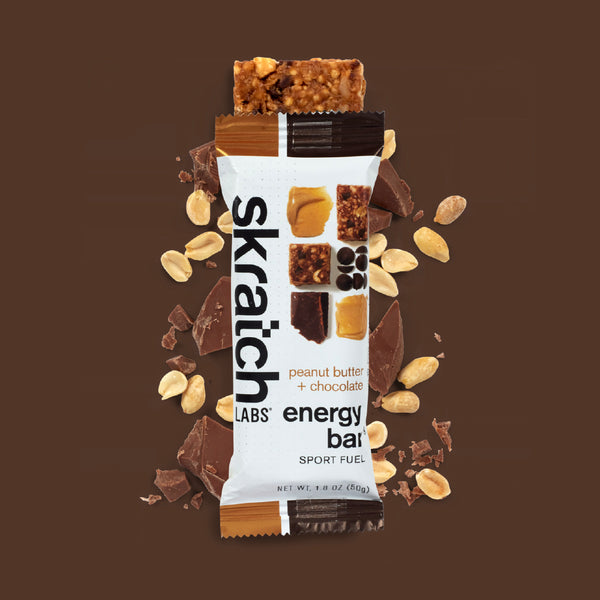 Energy Bar Sport Fuel - Single Serving, Peanut Butter + Chocolate