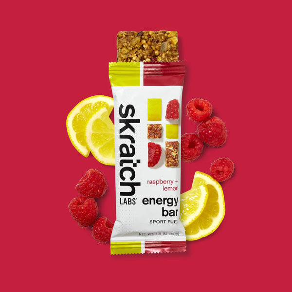 Energy Bar Sport Fuel - Single Serving, Raspberry + Lemon