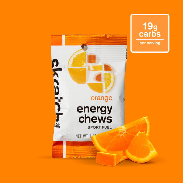 Energy Chews Sport Fuel - Single Pouch, Orange