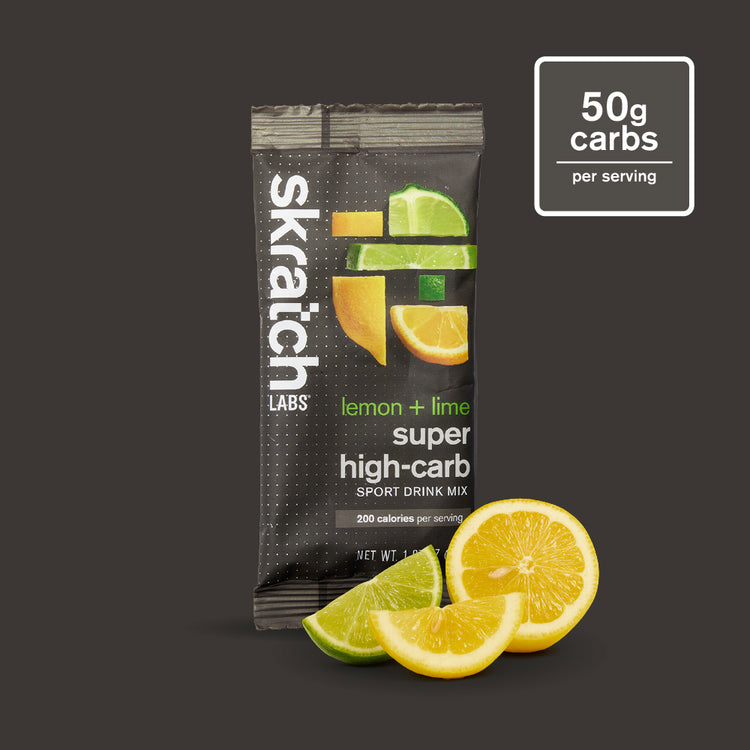 Super High-Carb Sport Drink Mix - 200-Calorie Packet, Lemon + Lime