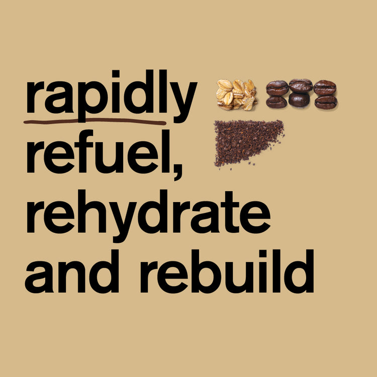Recovery Sport Drink Mix - Resealable Bag - 12 Serving, Vegan Oat Milk Latte