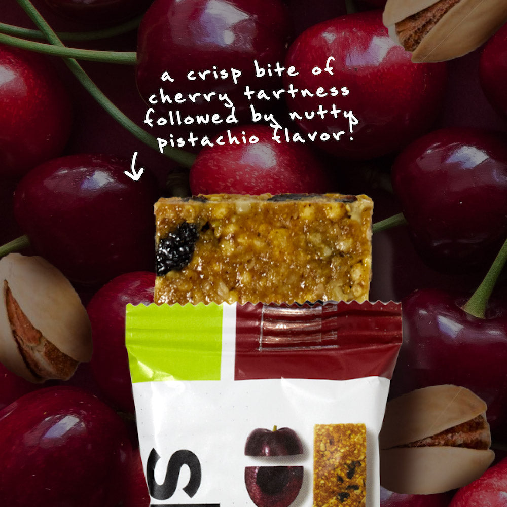 skratch labs energy bar sport fuel cherry + pistachio