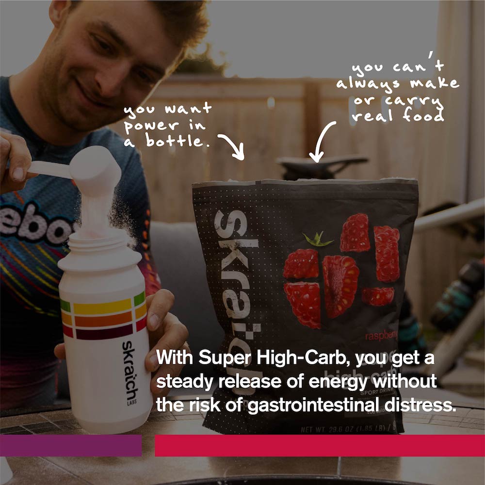Super High-Carb Sport Drink Mix Raspberry Lifestyle