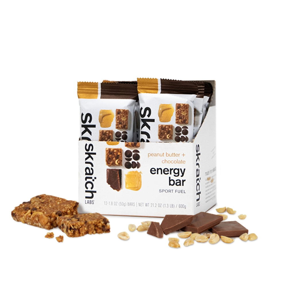 Energy Bar Sport Fuel - 12 Pack, Peanut Butter + Chocolate