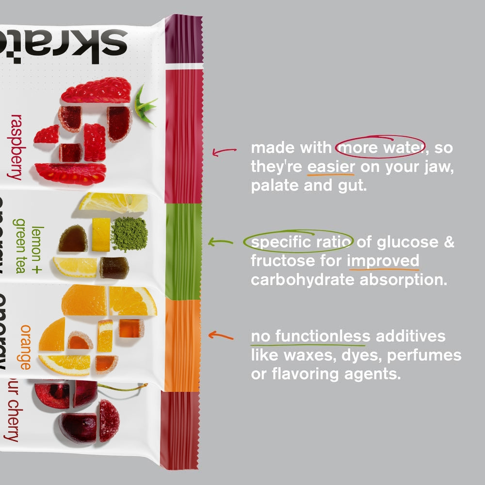 skratch labs energy chews sport fuel variety pack