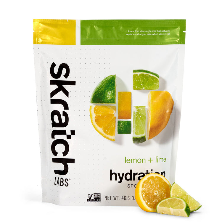 Hydration Sport Drink Mix -  Resealable Bag - 60 serving, Lemon + Lime