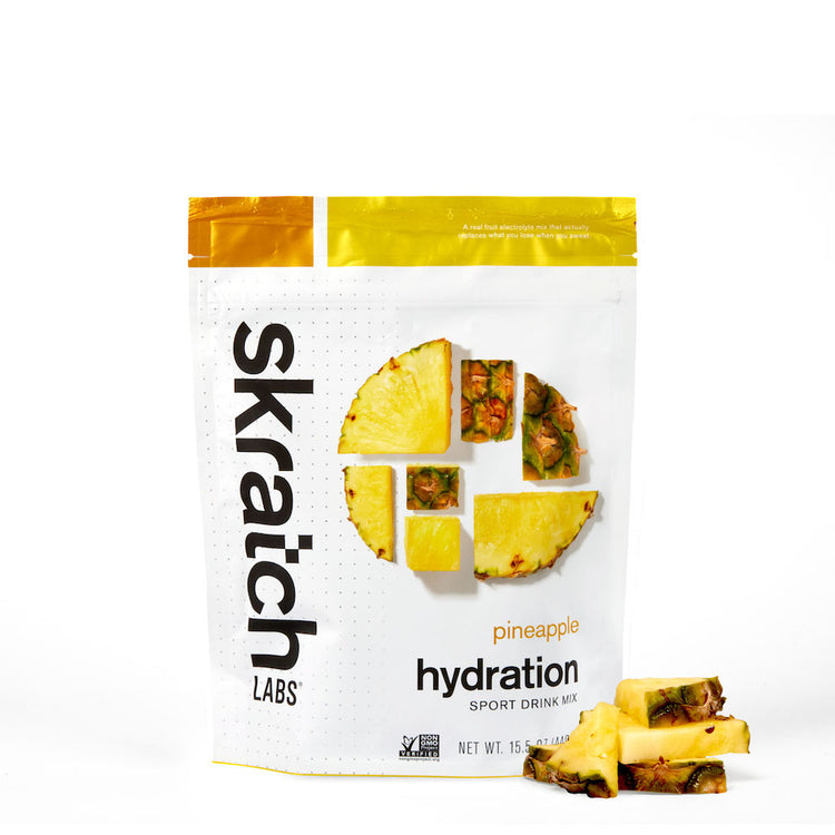 Hydration Sport Drink Mix, Resealable Bag - 20 serving, Pineapple