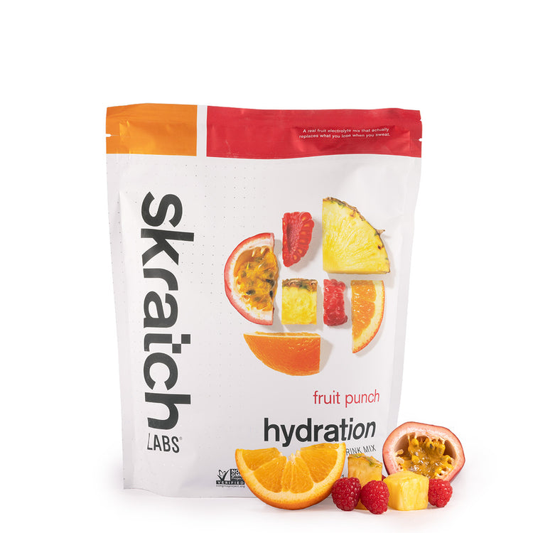 Hydration Sport Drink Mix - Resealable Bag - 60 serving, Fruit Punch