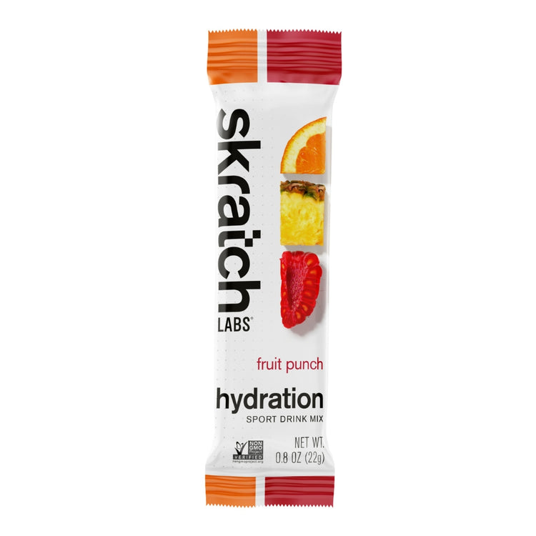 Hydration Sport Drink Mix - Single Serving, Fruit Punch