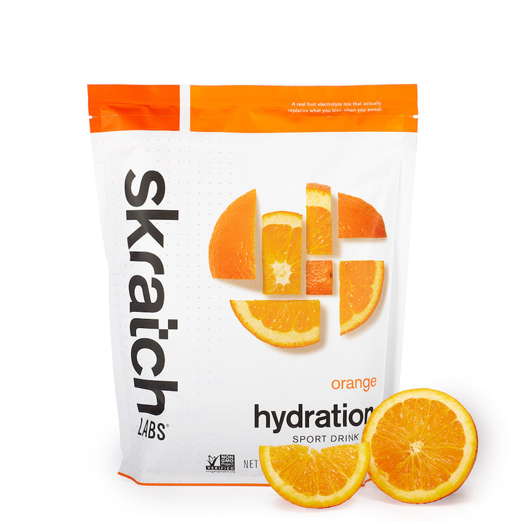 Hydration Sport Drink Mix - Resealable Bag - 60 serving, Orange