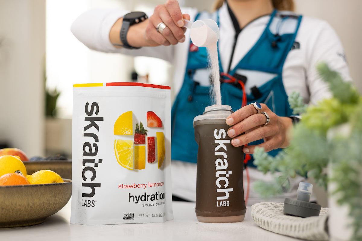 Skratch Labs Strawberry Lemonade Hydration Sport Drink Mix 20-Serving Bag